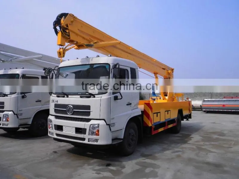 new condition Dongfeng Kingrun 22m telescopic work platform for sale