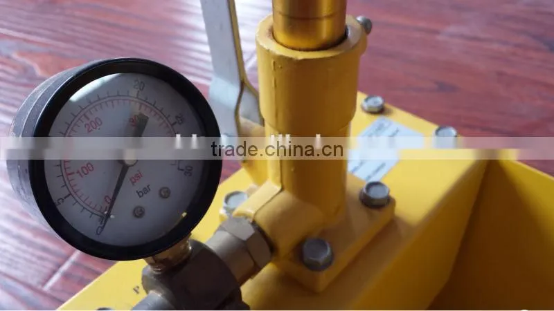 25 bar simplex manual water pressure test pump SY-25X