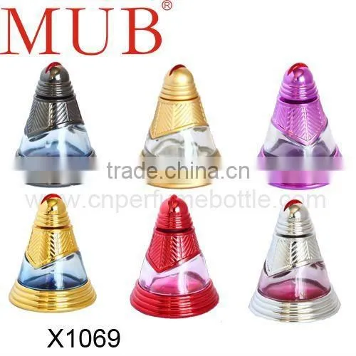 Sliver Princess wedding dress style bottle ,alloy perfume bottle