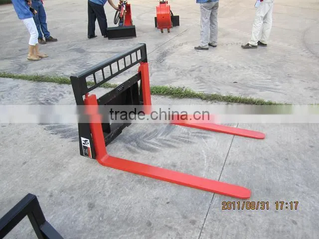 HCN brand 0102 series Pallet Fork for skid steer loader