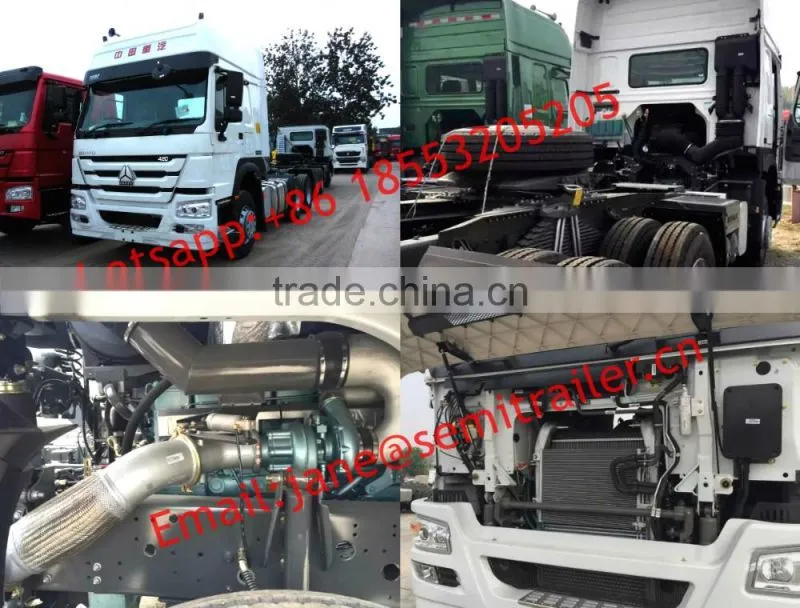 HOWO Brand 6*4 371HP Mini Tractor Trailer Truck