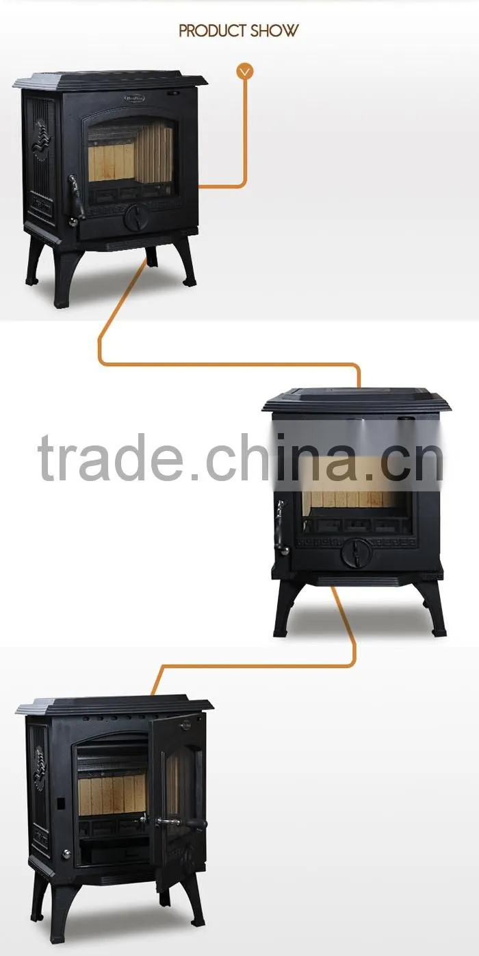 DHF 517 Quality good Wood Burning Stoves/Fireplace with good price