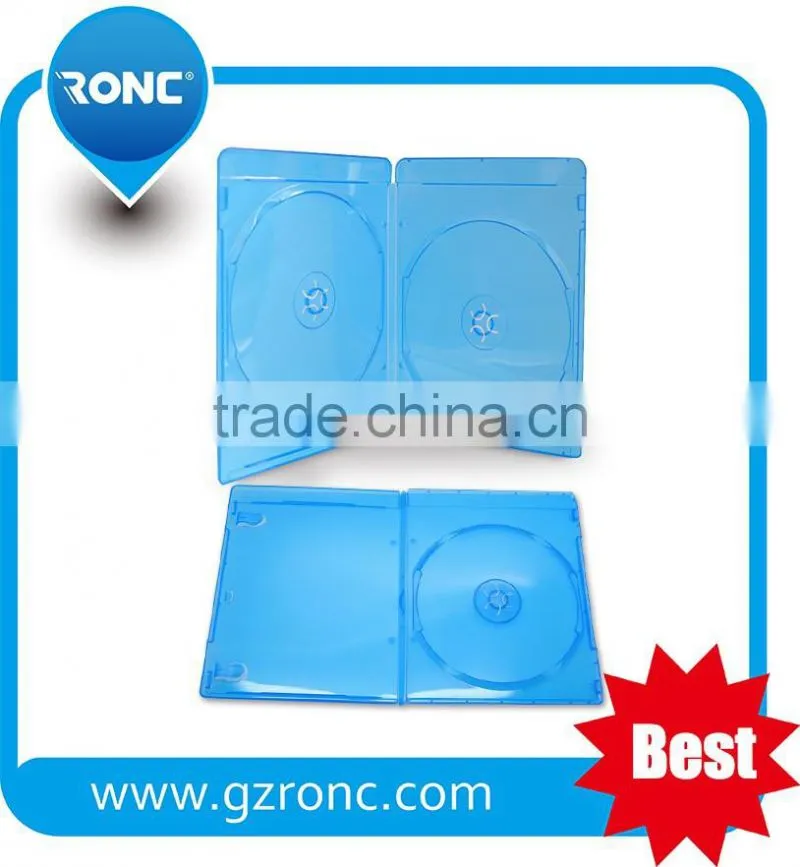 Clear/Black 10.4mm CD Jewel Case