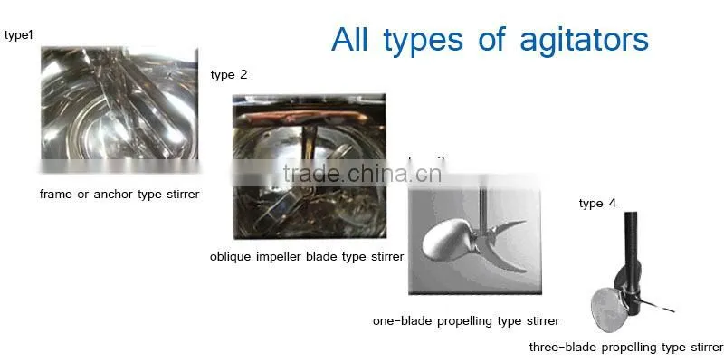 stainless steel pressure mixing tank/pot/kettle
