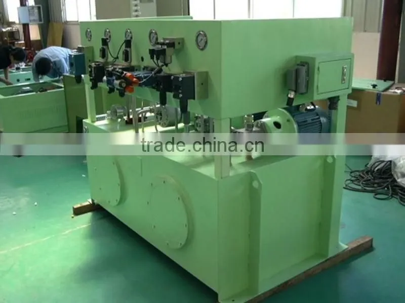 Vulcanizing machine hydraulic system