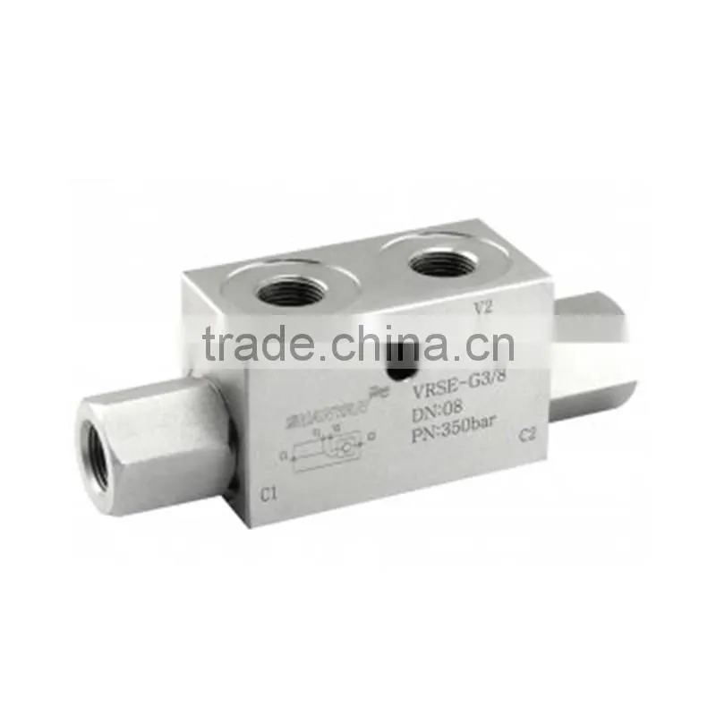 VRSE hydraulic single pilot check valve