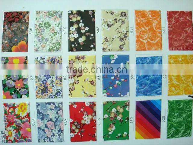 Hot sale holographic film laser film packaging film for lamination and packing