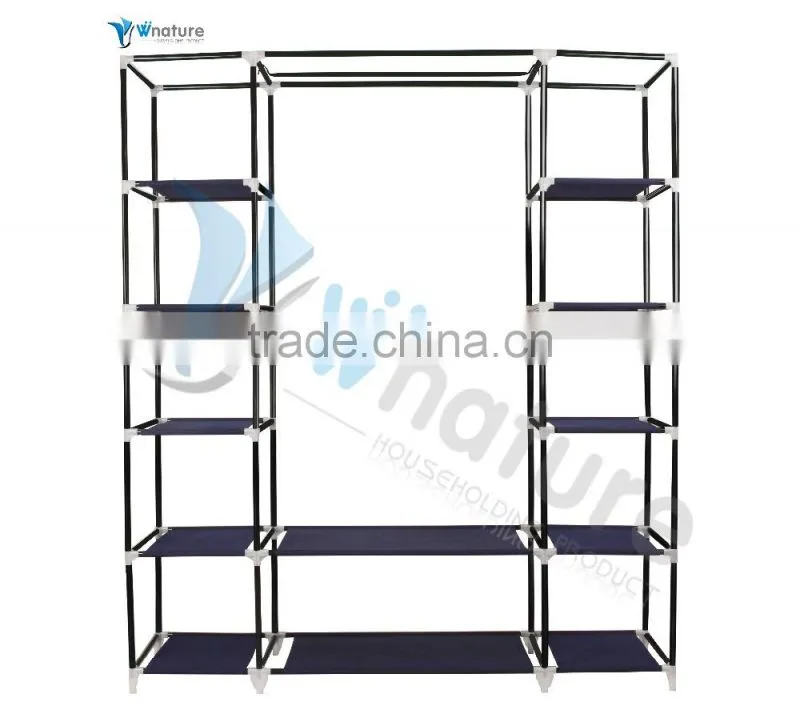folding fabric Wardrobe, portable wardrobe for bedroom,canvan wardrobe
