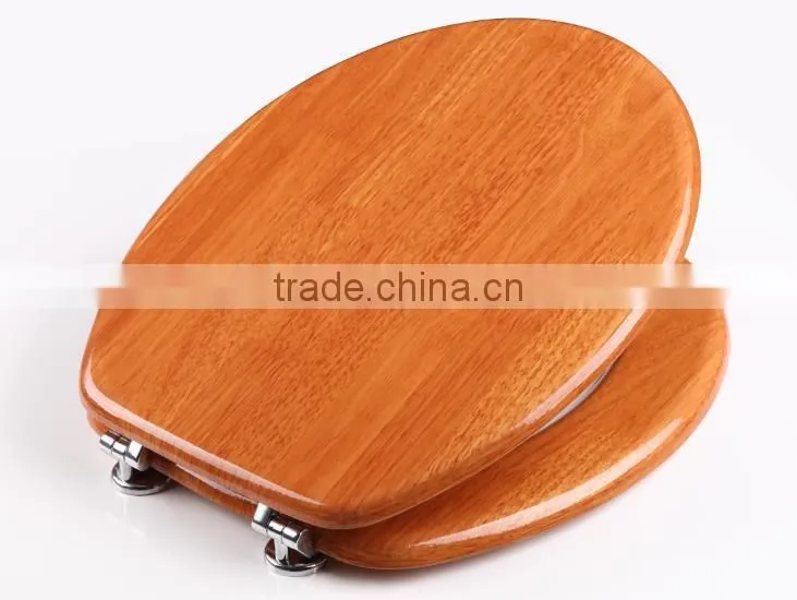 Marbleized Molded Wood Round Toilet Seat, Marbleized veneer MDF Moulded toilet seat, Marbleized Molded Wood Toilet Seat