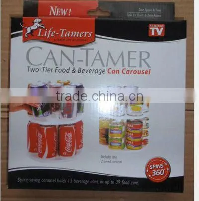 Factory Wholesale Spin 360 Beverage Cola Soft Drink Can Tamer