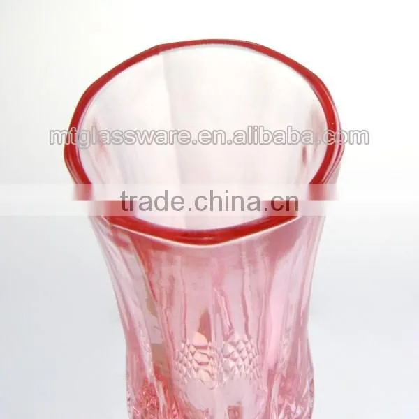 hotsale colorful crystal champagne flute glass candle holder