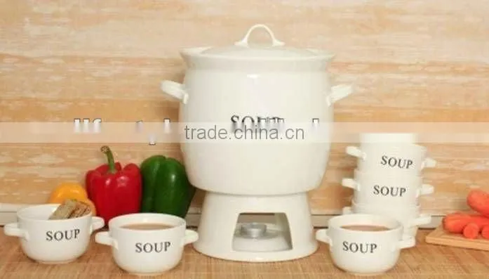 2012 new design 8pcs soup set