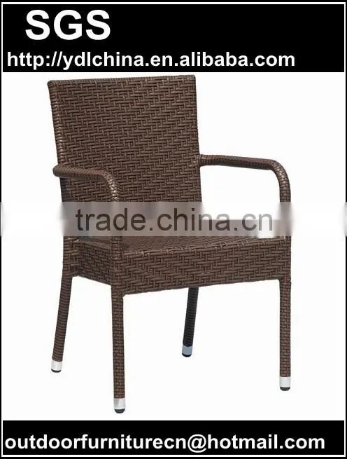 poly rattan wicker chair