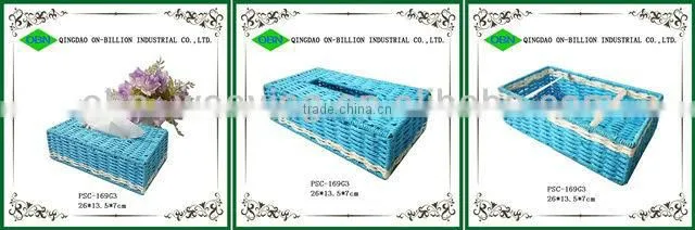 Hot sell decorate personalized tissue box