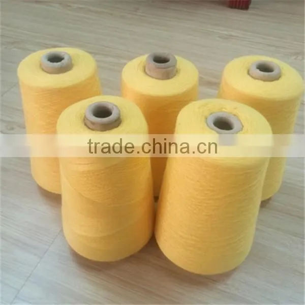 Top 32s/2 cotton yarn dyed carded yarn