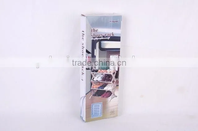 Creative design Stainless steel shoe rack
