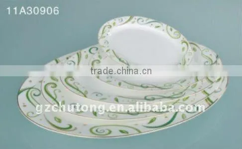 15PCS fine bone china flower surface ceramic dinnerware/tableware set