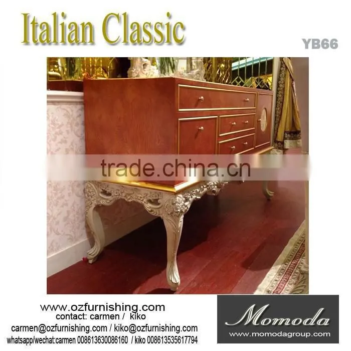 YB66 Door Drawer French Countryside Small Antique Furniture Sideboard