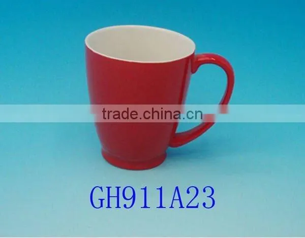 Most popular sale colored ceramic coffee mug wholesale