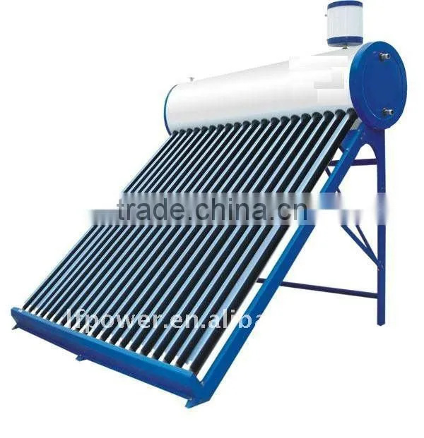 Integrative compact solar heating with assistant tank 5L