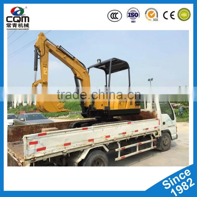 0.1m3 Bucket Mini Excavator Machines For Sale
