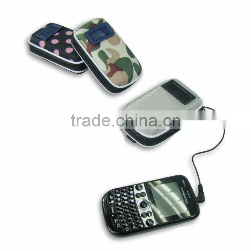 EVA fashion portable mini Belt package mobile phone hip hop speaker bag