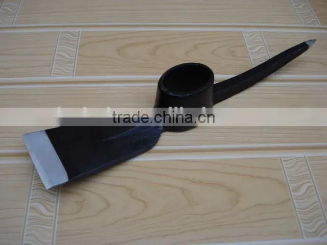 hot sale garden picks/machinery drop forged rail steel pickaxe