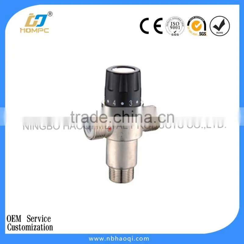 Brass water blending valve,thermoelectric valve for heating valve