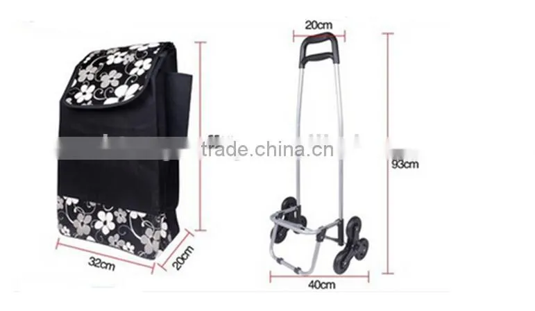 Folding Shopping Wheeled Trolley Bags