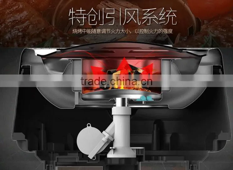 Outdoor Smokeless stainless steel charcoal bbq grills outdoor