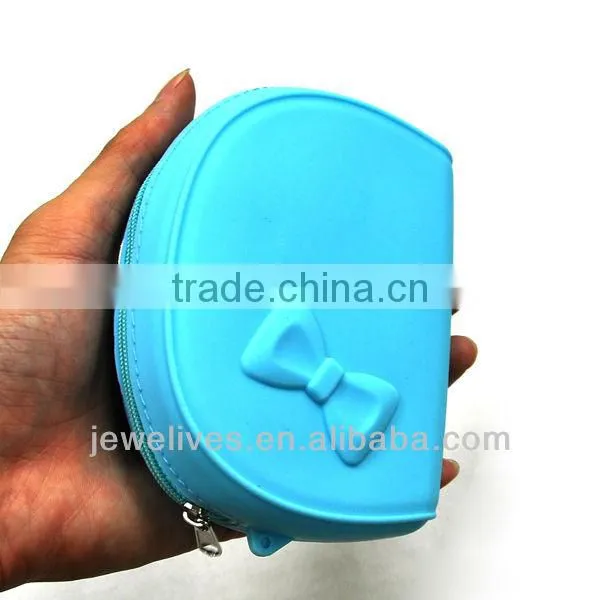 Woman gift promotional travel silicone cosmetic bag