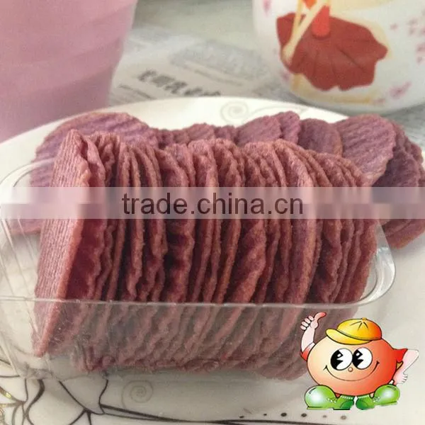 Oven sweet potato chips tube packing