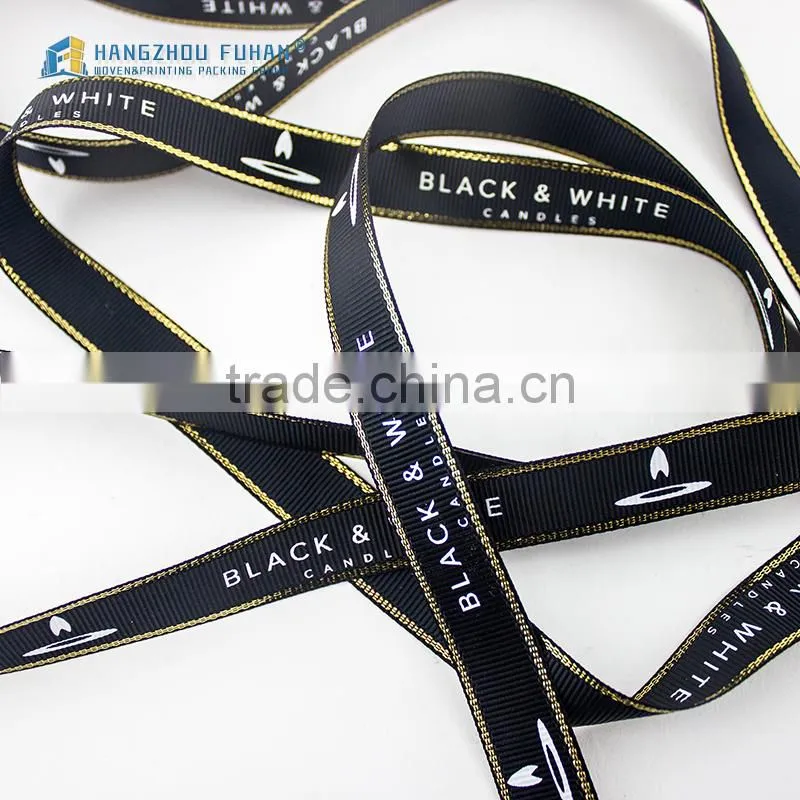 Top Level Wholesale Grosgrain With Gold Yarns