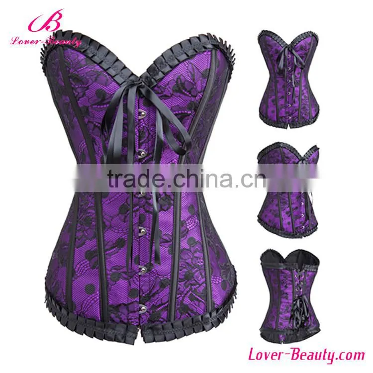 Red Shaper Waist Slimming Corset Lingerie