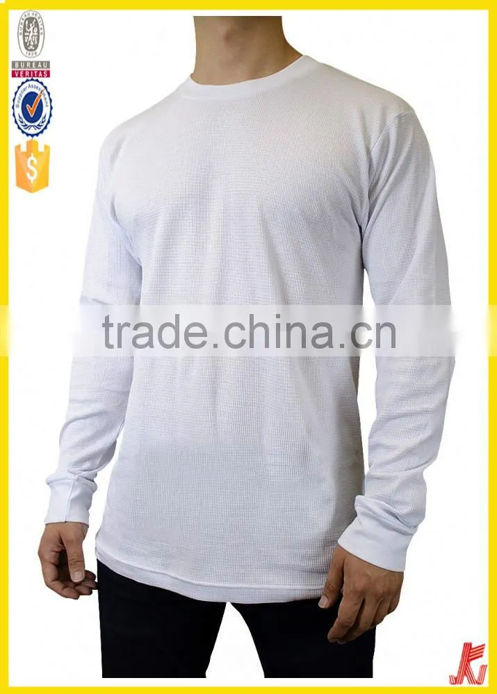 Promotion mens good plain long sleeve OEM tshirt