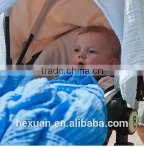 OEM factory or stocked designs 100% Cotton Baby Muslin Wrap swaddle Blanket Baby muslin swaddle