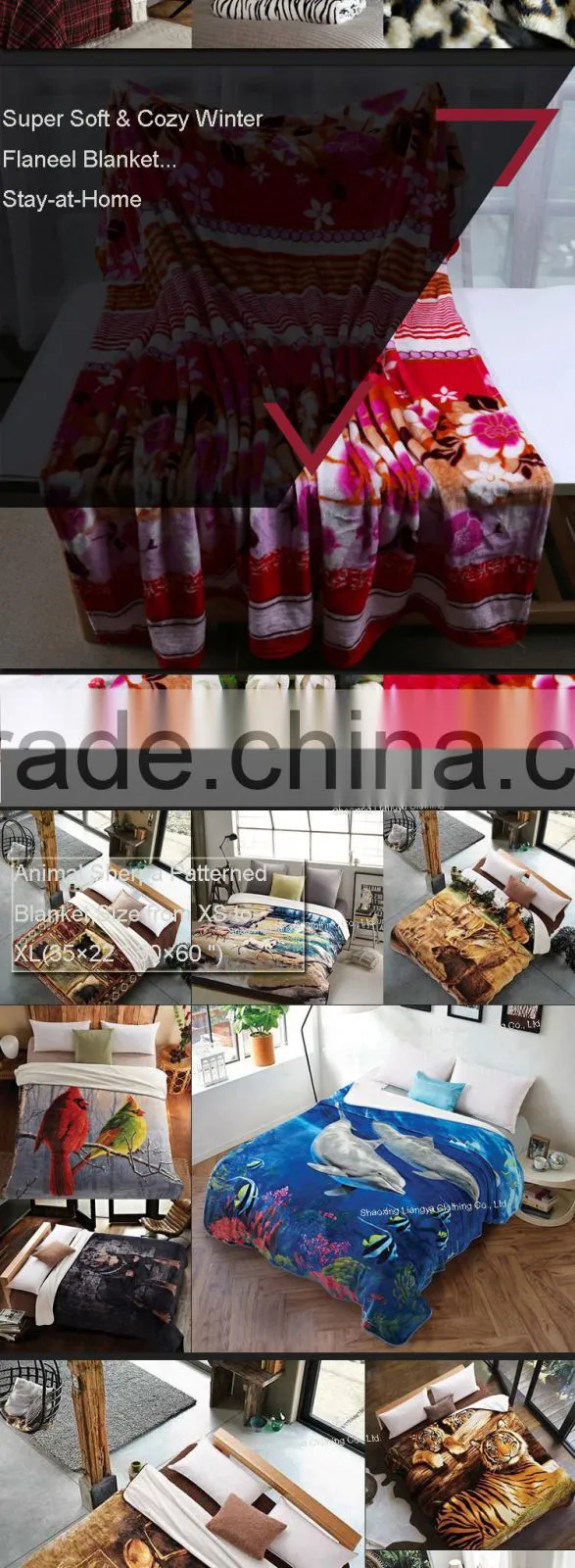 four directions design classic the bright guest bedroom throw wholesale 2017 new promotion Chinese supplier fleece blanket