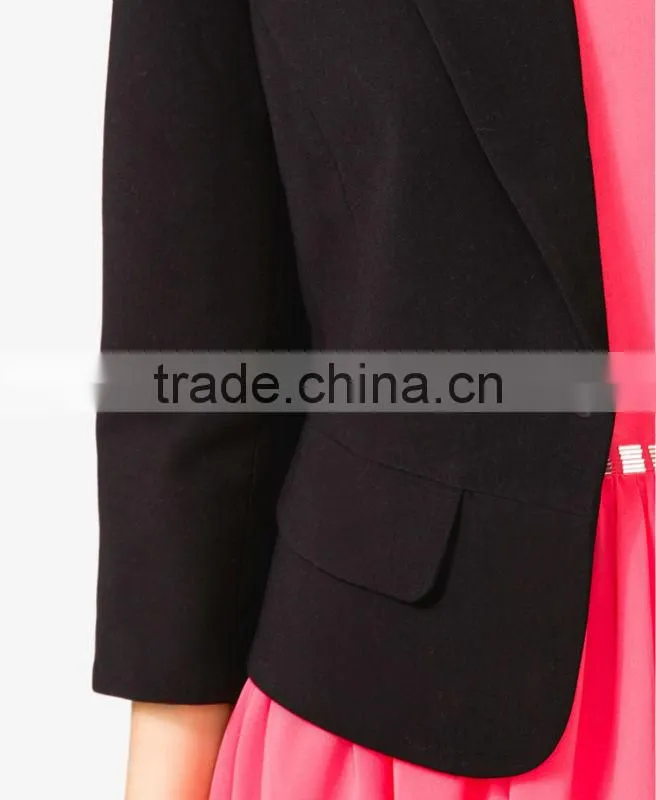 College Single-Button Blazer