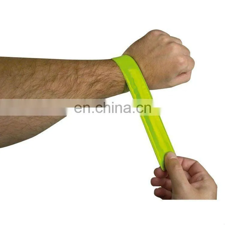 Assorted color and logo Reflective Safety Arm Cuff