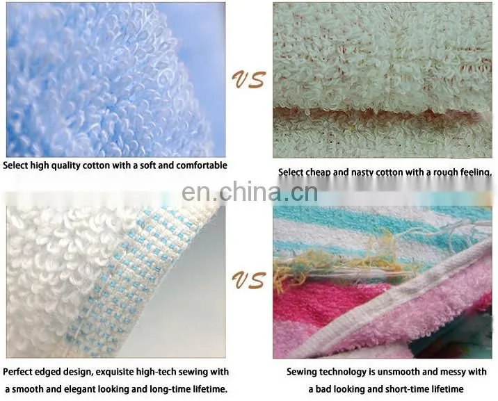Elaborate high quality jacquard hand towel 100% cotton with professional design