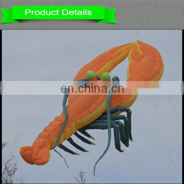 outdoor advertising inflatable flying lobster for sale