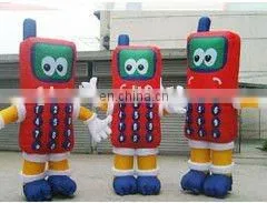 promotional inflatable Cartoon mobile phone model/ inflatable phone model