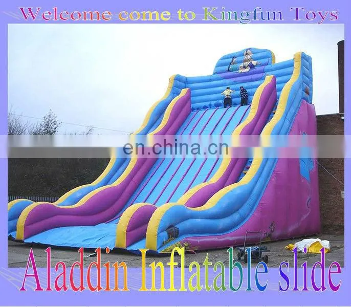 Clown drop inflatable slide for sale