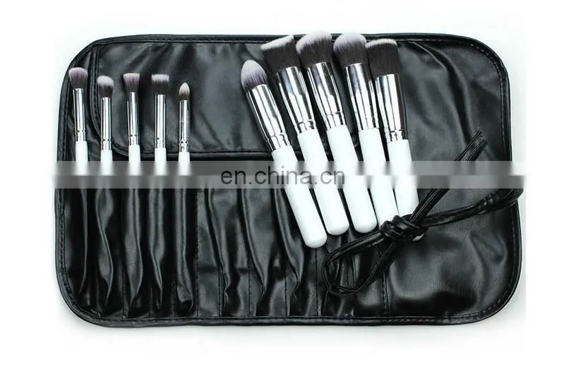 Hot selling wholesale 10 makeup brush set ten make-up brush kit colour makeup tools 5 big m 5 small brush