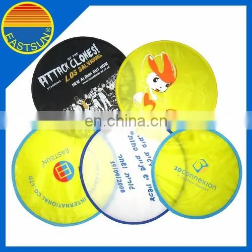Nylon pop up frisbee for promotion