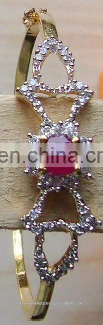 cubic zirconia jewellery bracelet bangle manufacturer, cubic zirconia jewelery bracelet exporter