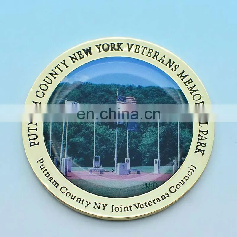 Customized deisgn coin metal brass craft