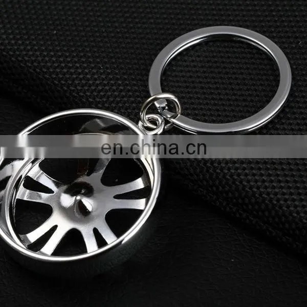 DIE CAST PROMOTION GIFT DECORATIVE CRYSTAL TYRE KEY RING CHAIN