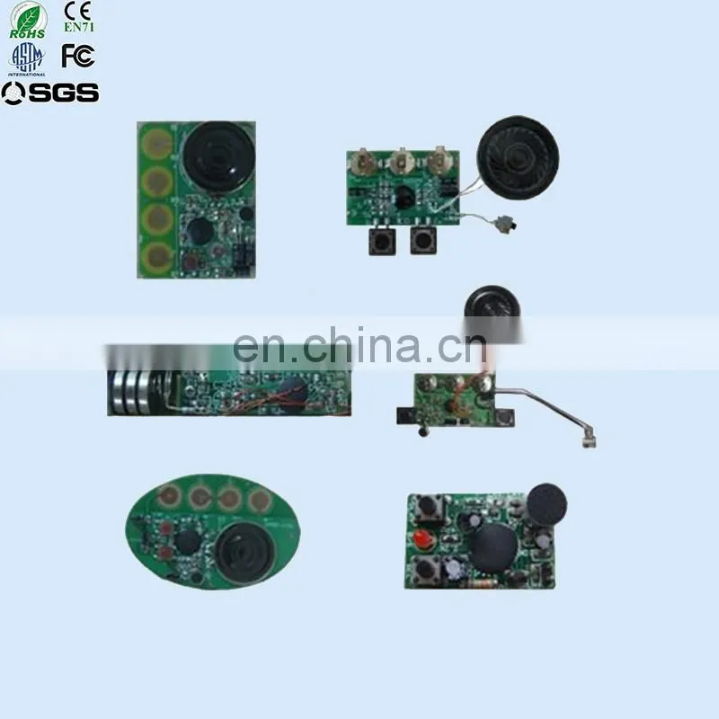 Voice Recording Sound Module Activated by LED Music Sensor Light