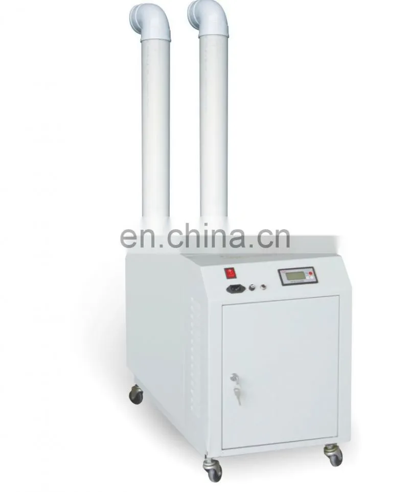 Ultrasonic mist maker machine with universal wheels for industrial usage